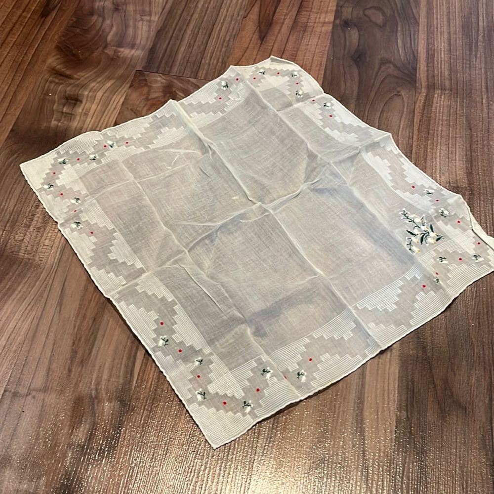 Vintage Ladies Handkerchief